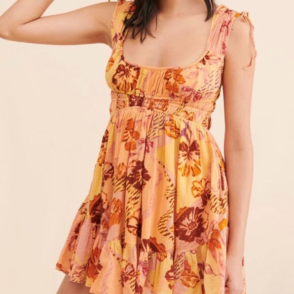 Free People Vernon Mini Dress - Picture 1 of 4